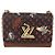 Borsa Louis Vuitton Twist Edizione Limitata Grace Coddington Catogram Canvas MM Marrone
