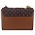 Borsa Louis Vuitton Twist Edizione Limitata Grace Coddington Catogram Canvas MM Marrone - vista 2