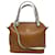 Céline Bolso de Hombro Celine 2-Way Small Soft Cube Castaño  - vista 1