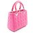 Borsa Lady Cannage di Christian Dior Rosa - vista 2
