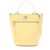 Borsa a Spalla Bucket Matelassé Chanel Giallo