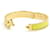 Hermès Gold Fin GM Clic Clac H Tennis Yellow Enamel Bracelet Golden  - view 3