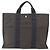 Hermès Fourre-tout Herline aus Canvas Braun