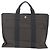 Hermès Fourre-tout Herline aus Canvas Braun - Ansicht 2