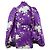 Autre Marque Mini-Kleid mit Blumenmuster Gobi von The Attico Lila