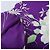 Autre Marque Mini-Kleid mit Blumenmuster Gobi von The Attico Lila - Ansicht 9