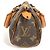 Borsa Boston Mini Speedy Monogram Louis Vuitton Marrone Monogramma - vista 3
