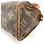 Borsa Boston Mini Speedy Monogram Louis Vuitton Marrone Monogramma - vista 6