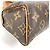 Borsa Boston Mini Speedy Monogram Louis Vuitton Marrone Monogramma - vista 7