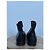 Botines Prada de cuero negro - vista 4