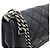 Sac à épaule en cuir Chanel Boy Noir - vue 6
