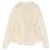 Chaqueta de algodón con botones Hermès Sellier Beige Crudo - vista 2