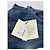 Jeans Calvin Klein in cotone blu Taglia 34 - vista 3