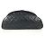 Borsa clutch in pelle nera Chanel Nero