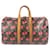 Keepall 45 Monogram Ciliegia Louis Vuitton Marrone Rosso Monogramma - vista 2