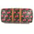 Keepall 45 Monogram Ciliegia Louis Vuitton Marrone Rosso Monogramma - vista 5