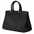 Bolso cabas Chyc pequeño de cuero texturizado negro de Saint Laurent - vista 2