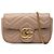 Gucci Borsa a tracolla mini GG Marmont Matelasse in pelle di vitello marrone