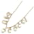 Collana Trasparente e Dorata Gucci Bianco D'oro  - vista 1