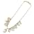 Collana Trasparente e Dorata Gucci Bianco D'oro  - vista 2