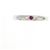 Tiffany & Co Anello in argento 925 Tiffany con rubino - vista 2