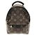 Zaino Mini Palm Springs Monogram Louis Vuitton Marrone