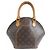 Borsa a mano Ellipse PM Monogram Louis Vuitton Marrone