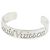 Louis Vuitton Bracciale Quadrato in Ottone LV Strass M MP2693 Argento