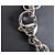 Chanel Collar largo de perlas con logo en plata esterlina 14K Hardware de plata - vista 2