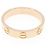 Anello Mini Love Cartier in oro rosa 18K D'oro - vista 2