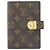 Organizer Agenda Koala PM Monogram Louis Vuitton R21013 Marrone Rosa Monogramma