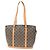 Borsa Babylone in Tela Monogram Louis Vuitton Marrone