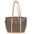 Borsa Babylone in Tela Monogram Louis Vuitton Marrone - vista 2