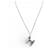 Hermès COLLIER HERMES PANACHE H077298FB00 PENDENTIF GALOP METAL ARGENTE STEEL NECKLACE Argenté  - vue 1