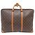 BORSA DA VIAGGIO VINTAGE LOUIS VUITTON SIRIUS 50 M41406 IN CANVAS MONOGRAMMA Marrone - vista 2