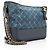 Chanel Gabrielle Medium Hobo in pelle di vitello invecchiata Blu - vista 2