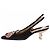 Gucci Décolleté in camoscio nero con ornamenti - vista 3