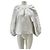 Autre Marque Blusa bianca a righe blu Bianco