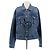 Veste en denim bleu Balenciaga