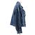 Veste en denim bleu Balenciaga - vue 3