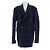 Loewe Navy Blue Wool Coat
