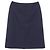 Falda de lana Hermès Azul Azul marino - vista 2