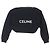 Céline Celine BORSA IN LANA Borsa a Spalla Nero - vista 9