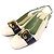 Gucci Half Moon GG Backstrap Leather Pumps