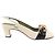 Gucci Half Moon GG Backstrap Leather Pumps - view 6