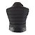 Moncler RODEIA CHALECO DE CUERO CON CREMALLERA Chaleco de Plumas Negro - vista 3