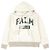 Sudadera de algodón Moncler Genius 8×Palm Angels Beige Crudo