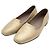 Hermès Leder Slipper 35 Golden