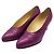 Pumps in pelle di vitello Hermès 37 1/2 Porpora