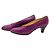Pumps in pelle di vitello Hermès 37 1/2 Porpora - vista 2